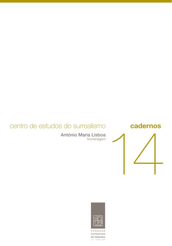 António Maria Lisboa: homenagem António Maria Lisboa: homenagem