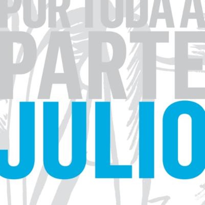 Por toda a parte - Julio