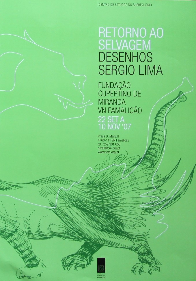 Retorno ao selvagem: desenhos, Sergio Lima 