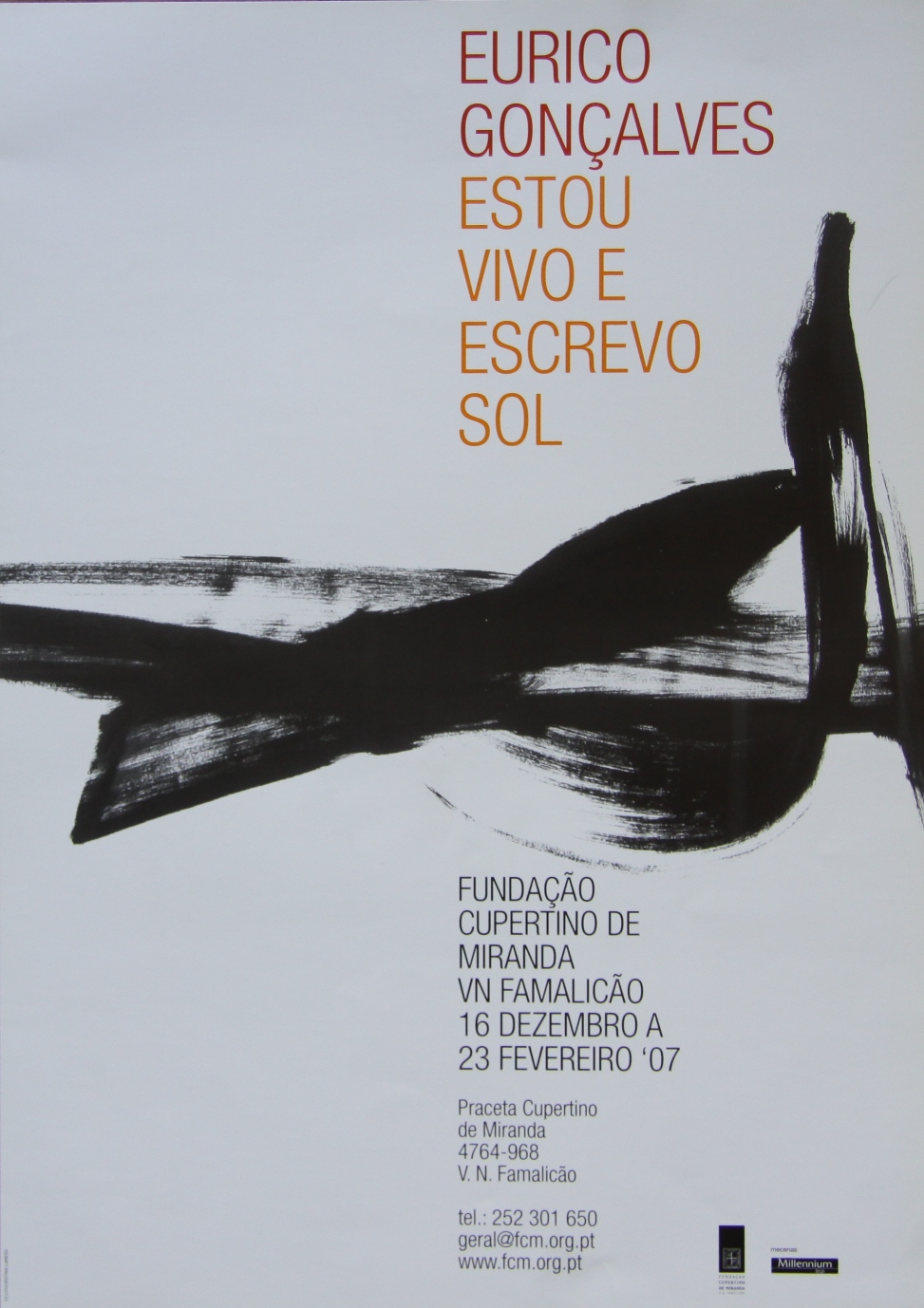 Eurico Gonçalves: estou vivo e escrevo sol 