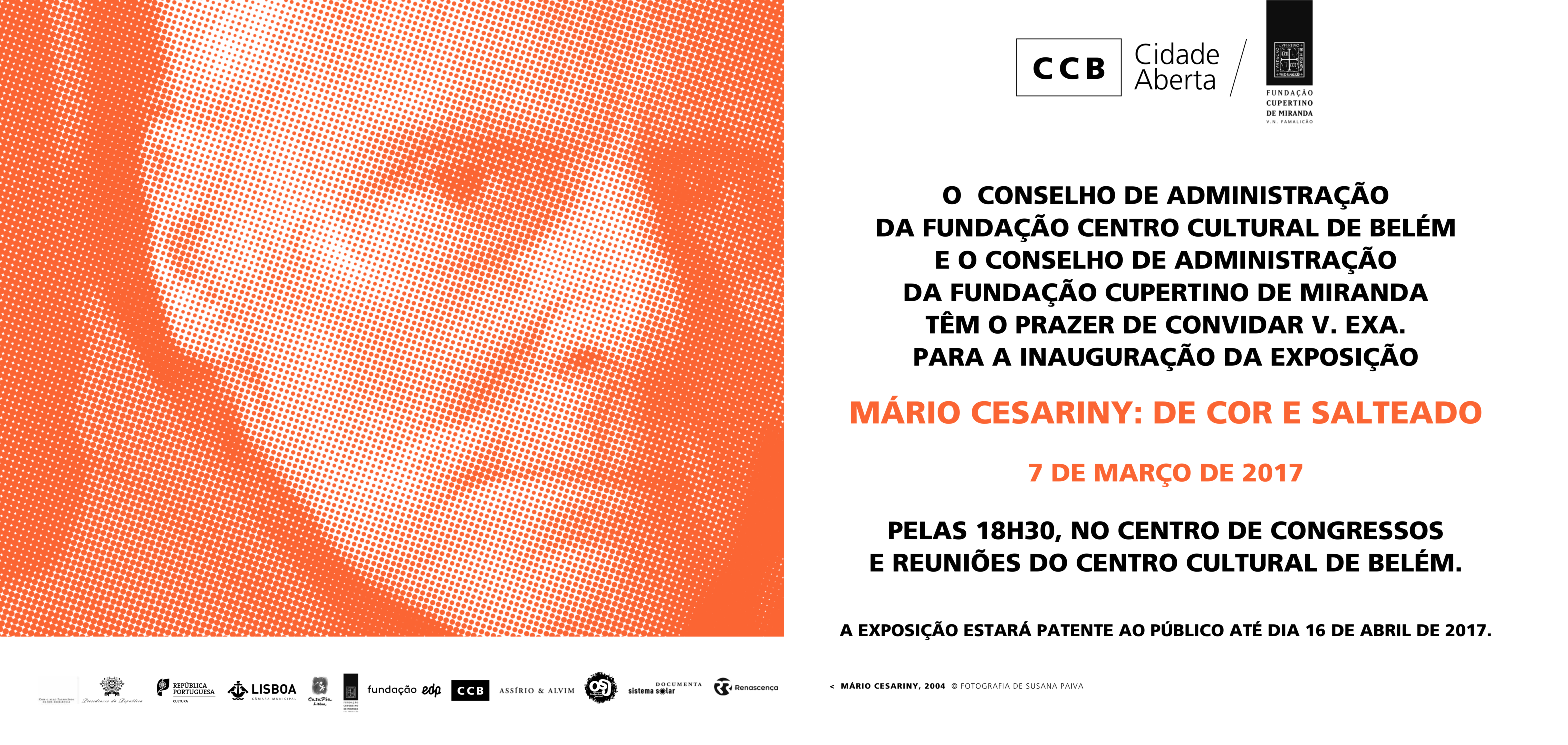 Mário Cesariny: de cor e salteado 