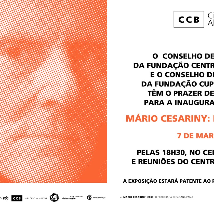 Mário Cesariny: de cor e salteado