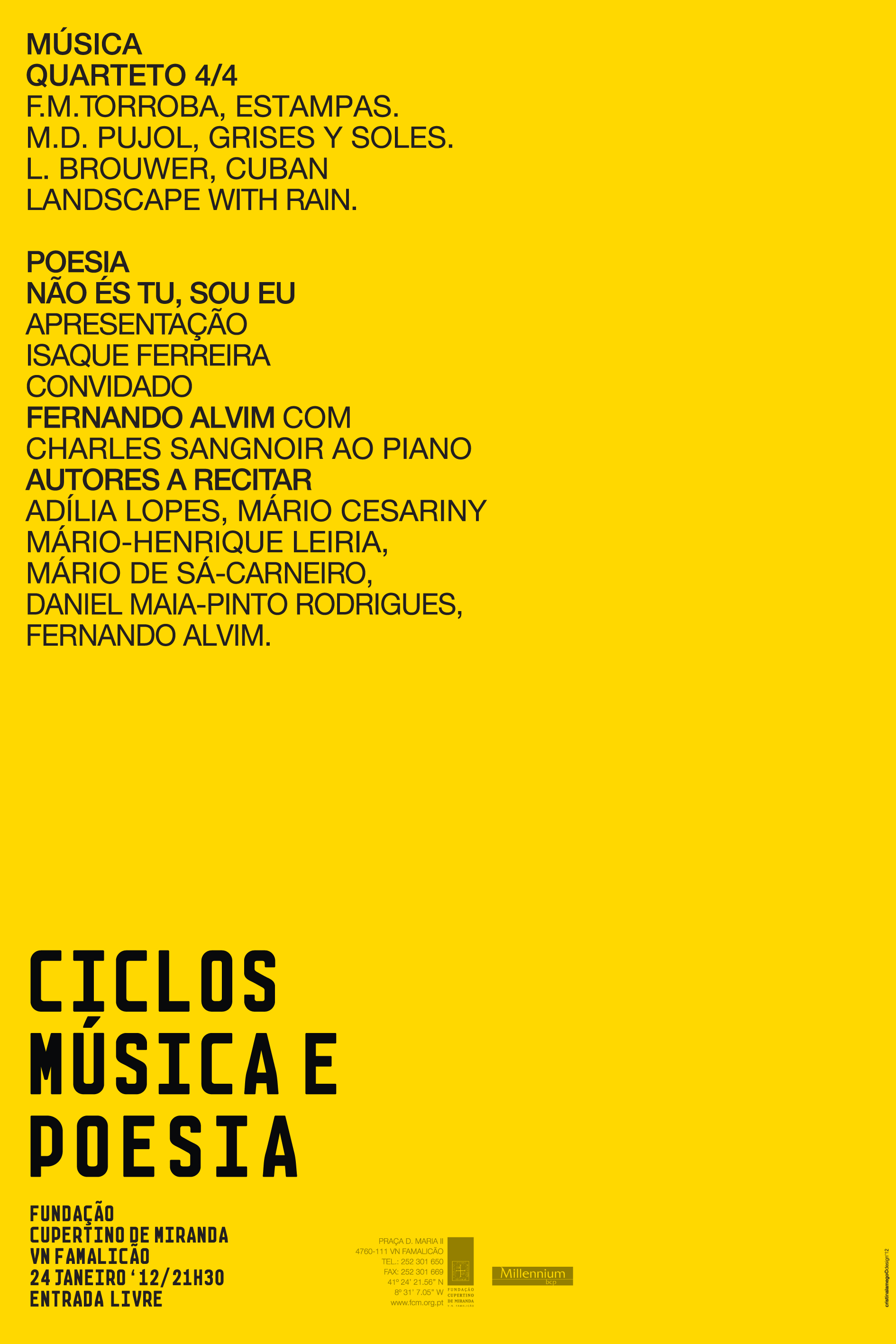 Ciclos de Música e Poesia
