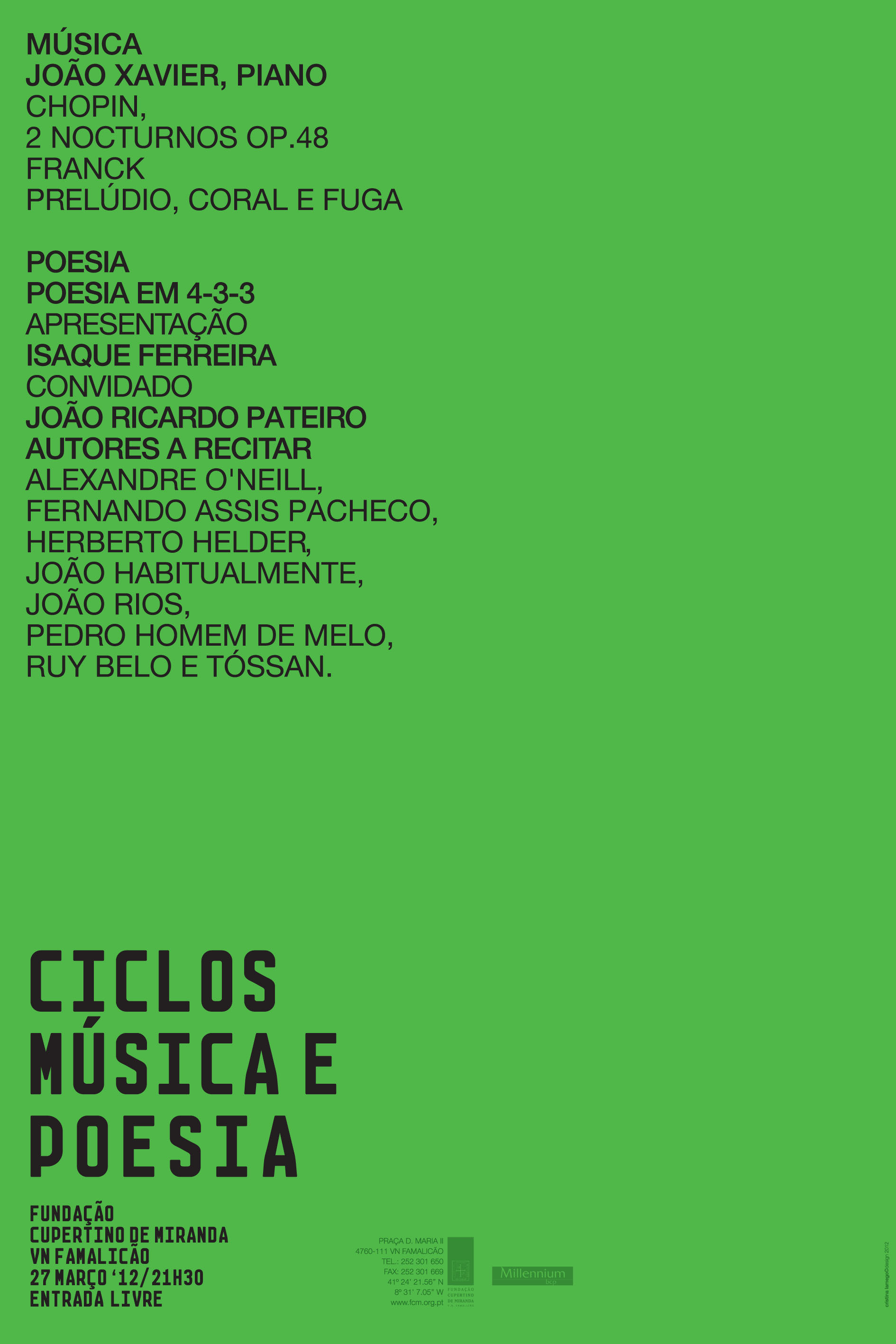 Ciclos de Música e Poesia 