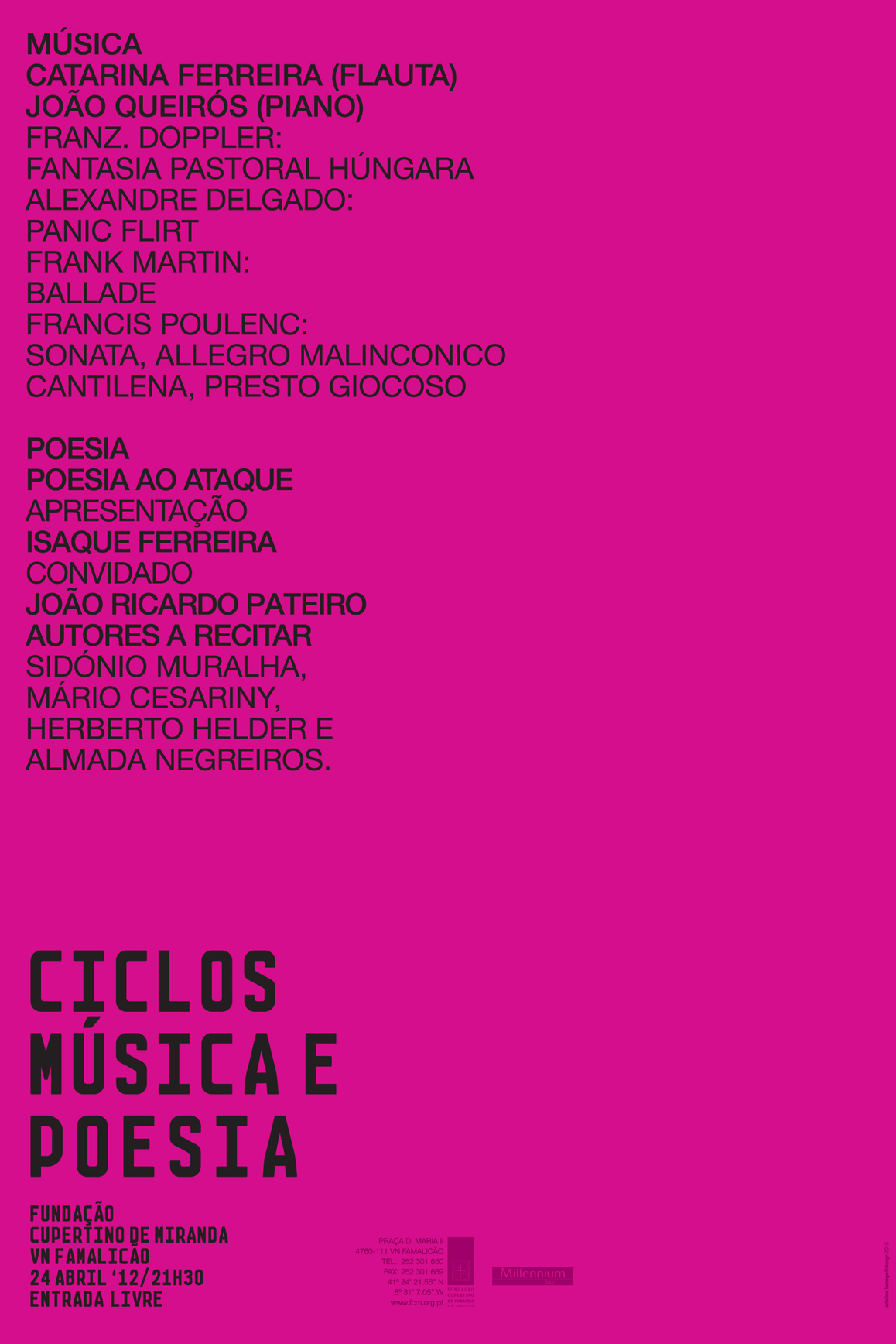 Ciclos de Música e Poesia 