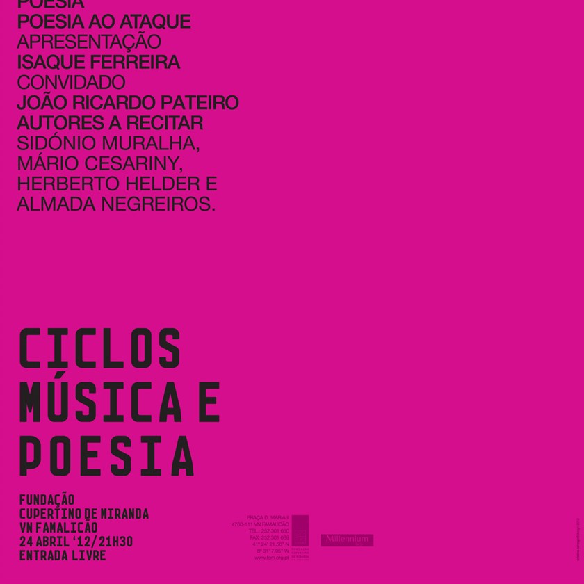 Ciclos de Música e Poesia