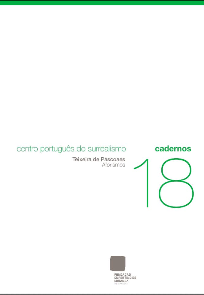 Teixeira de Pascoaes: Aforismos