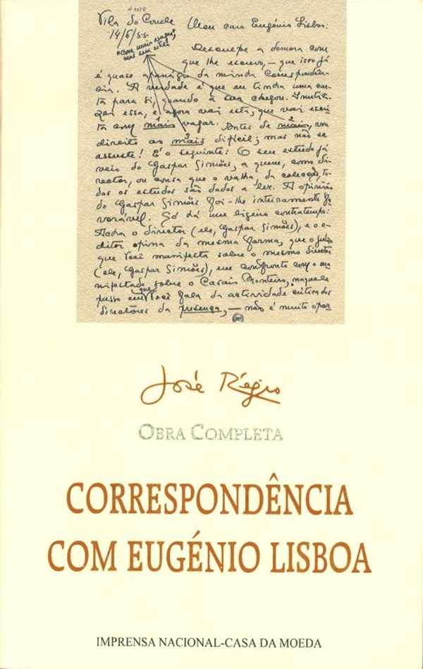 Correspondência com Eugénio Lisboa