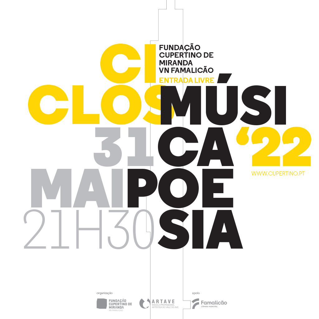 Ciclos de Música e Poesia - maio