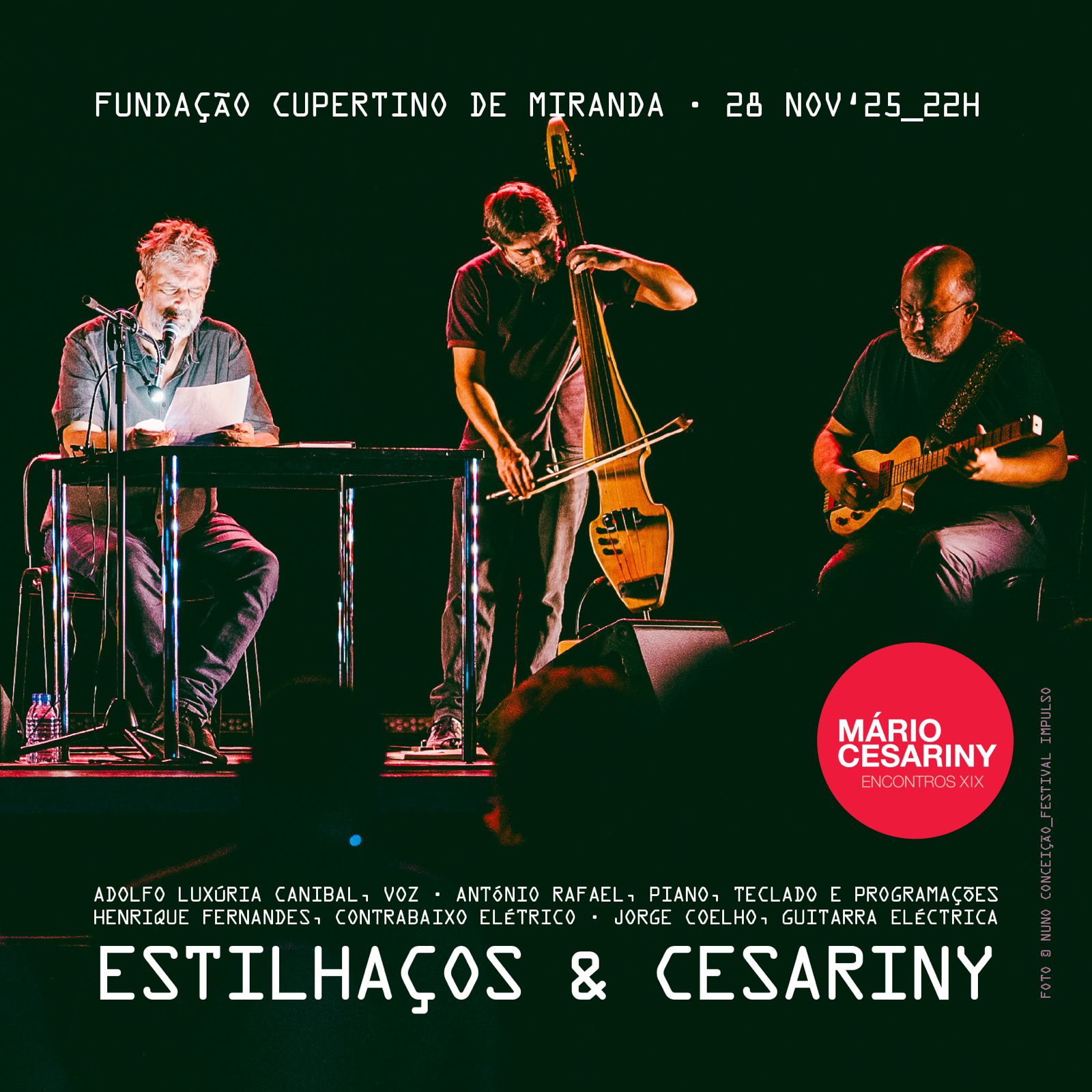 Concerto Estilhaços & Cesariny 