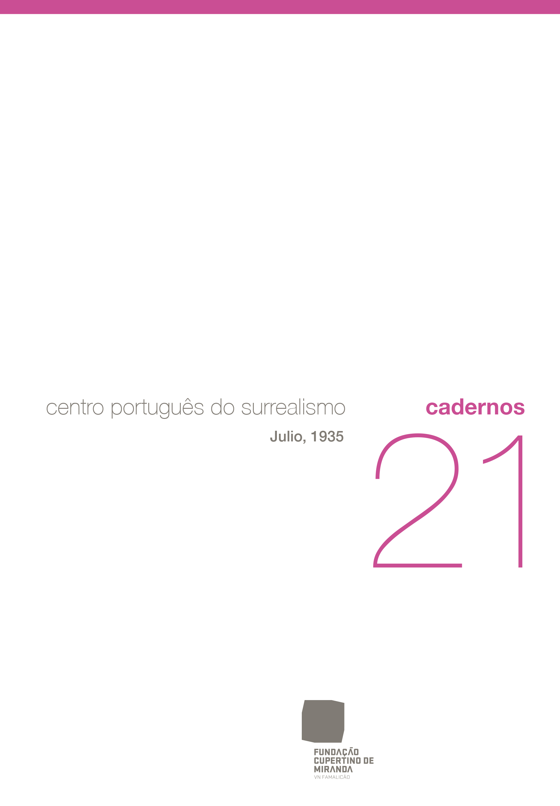 Caderno nº 21