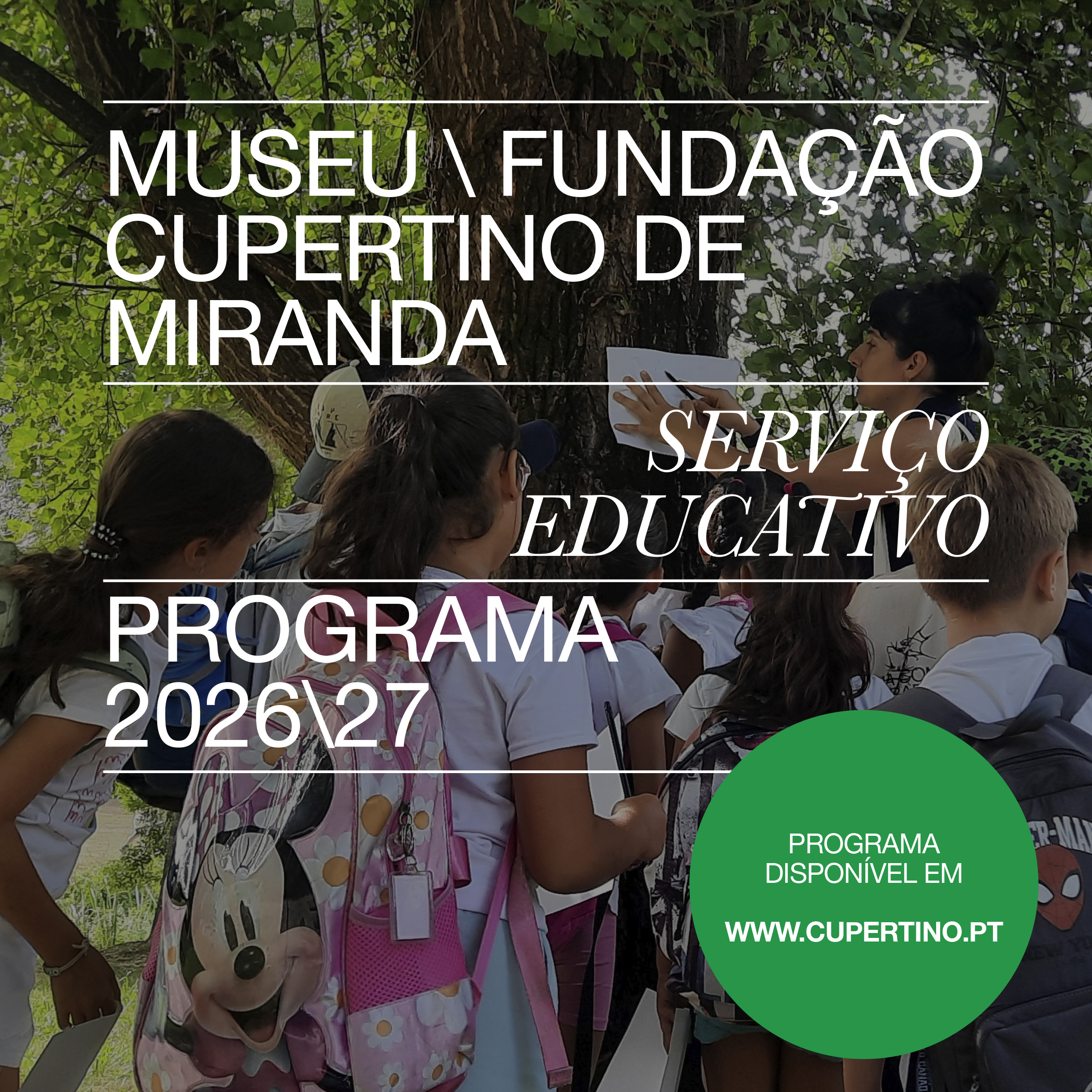 ATIVIDADES SERVIÇO EDUCATIVO